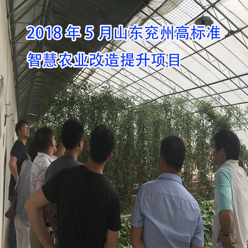 2018年5月山東兗州高標準智慧農(nóng)業(yè)改造提升項目